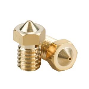 호환 나사 깍지 황동 E3DV6  압출기 V5 Anycubic i3 Mega Chiron Kobra Hotend  0.3 1.0mm  10PCs