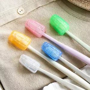 커버 칫솔캡 솔통 휴대용 여행용 5p 보관 케이스 뚜껑 투명 휴대용칫