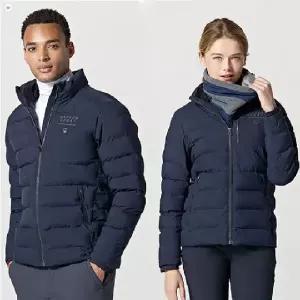 [공장직영 티공장] 엠리밋 LGTWJ27662 겨울 남녀공용 히트엠 경량자켓 네이비