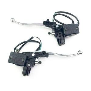 바이크 오토바이 유압 좌우 세트 클러치 및 브레이크 마스터 실린더 펌프 Yamaha YP250 Majesty YP