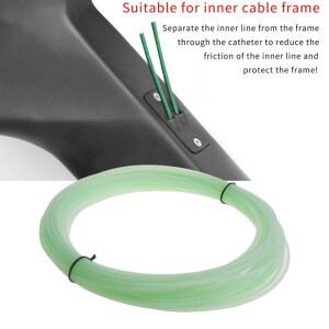 내부 케이블 라우팅 오일 가이드 자전거 하우징용 시프팅 튜브 파이프 슬릭 브레이크 로드