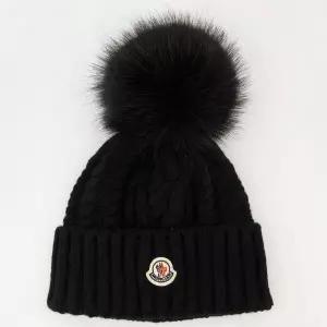 [몽클레르]MONCLER 몽클레어 25FW 캐시미어 블렌드 폼폼 비니 (3B00063 M4506 999)