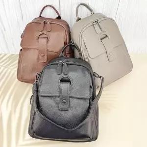 수제백팩 가죽배낭 여자백팩 여성백팩 배낭 출근 (WFKC0WX)