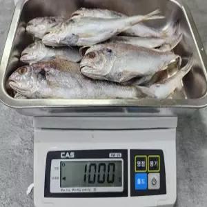 여수 반건조백조기 1kg7-10미 급냉 참조기 구이용