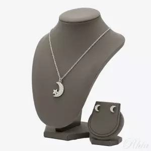 코치 여성 목걸이 액세서리 귀걸이 세트 518495 RHO 111