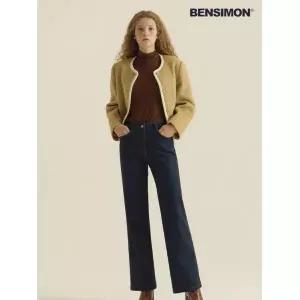 정품발송 벤시몽 여성 에뚜알 기모데님팬츠 딥인디고 364136