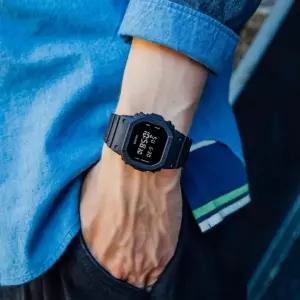 카시오 지샥 디지털 올 블랙 손목시계 26SS 워치 DW-5600UBB-1JF