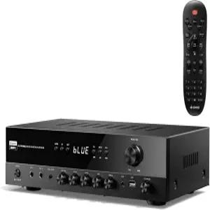 도너 스테레오 리시버 블루투스 5.3이 탑재된 5.1채널 오디오 앰프 광학식 /동축식 USB FM 2 마이크인 에코