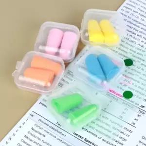 스펀지 귀마개 이어플러그 10개입 세트