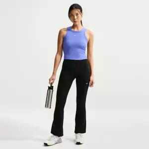 나이키레깅스 DQC IB9136-010 원 여성 하이웨이스트 플레어 레깅스