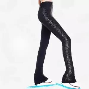 피겨 연습복 큐빅 훈련 하의 바지 피겨스케이트