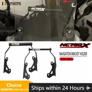 바이크 오토바이 네비게이션 브래킷 혼다 호환 NC750X NC 750X750X NC750 DCT 2024 액세서리 용 GPS 핸드폰