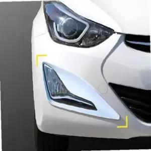 아반떼MD 2014년 안개등 램프 몰딩 크롬 보호대 가드