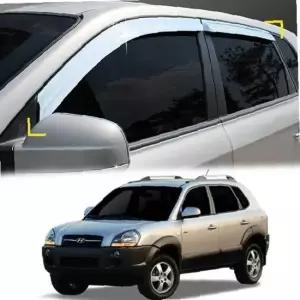 구형 투싼 윈도우바이저 크롬 썬바이저 윈도우몰딩