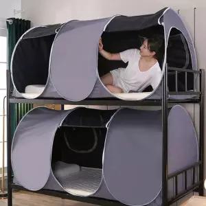 벙커텐트 접이식 2층침대 수면 동굴 가림막 학생 침대텐트