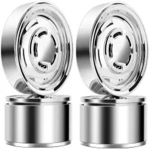 DashRC 1.9 비드락 휠 림 TRX4 F105 SCX10 Gen8 LC70 1/10 RC 크롤러용 레트로 빈티지 디자인 허브