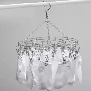 잔솔 스텐 양말 건조대 빨래집게 수건 걸이 옷걸이