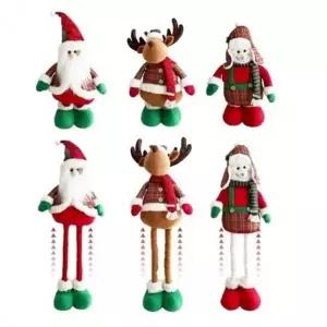 다리가 늘어나는 귀여운 크리스마스 키다리인형 산타 루돌프 눈사람 산타 인형 눈사람 트리 카페인테리어