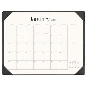 책상용 달력 2026-2027, 책상 매트 u2013 22인치 x 17인치 대형 패드 달력은 2026년 1월부터 2027년 6월까지 운영되며, 사무실은 가정 및 사무실용 데스크톱 월간 달력을 제공합니다