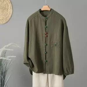 은창가을 숲  매듭 블라우스 남방 셔츠 봄 가을 겨울 상의 긴팔 아우터 잠바 점퍼 여성 외투