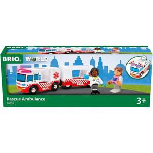 BRIO 브리오 라이트 첨부 구급차 36035 사운드