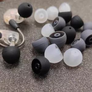 이어캡 이어폰 고무캡 팁 실리콘 캡 이어 버드 커버 패드 교체 Shure SE846 SE535 SE425 SE315 SE215 헤드