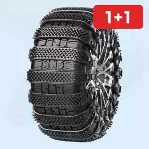 겨울철 우레탄 스노우체인 스트랩 미끄럼방지 타이어체인 1p  1+1