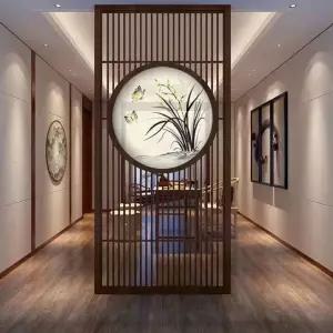 한옥 무늬 문양 동양풍 병풍 전통문양 파티션 장식