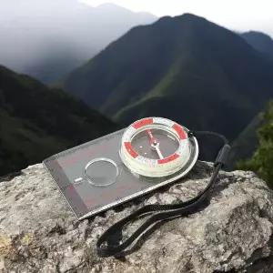 고품질 길잡이 오리엔티어링 등산 군용 지도 야광 나침반 (WFKDTGK)