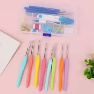 뜨개질 풀세트 바늘 취미 만들기 53p 구성 (WFKEN9C)