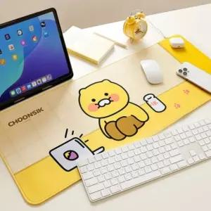 고품질 춘식이 게이밍 무선 충전 마우스 패드 귀여운 장패드 (WFKE0JP)