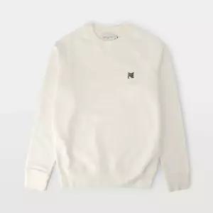 메종키츠네 폭스 헤드 패치 남녀공용 스웨트셔츠 GM00333KM0002 P700