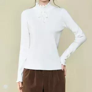 [화세] 화세 프릴넥리본니트_HB5WKN151C