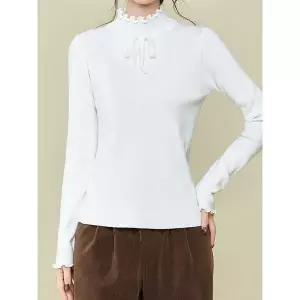 화세 프릴넥리본니트_HB5WKN151C