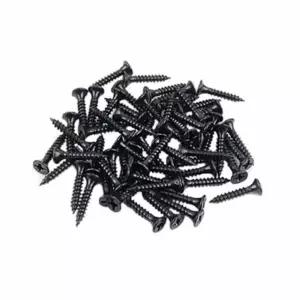 3mm 나사못 2000개 흑색 직결 목재피스스크류 와셔머리 기리스 접시 방부목스 철판 와샤