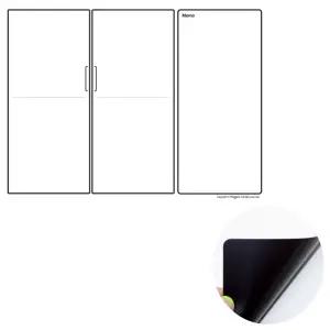 자석용품 탈부착 냉장고 메모보드 화이트화이트보드판 화이트 패드 게시 메모 보드 미니