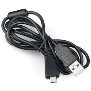 VMCMD3 카메라 코드 USB 데이터 및 충전 케이블 u2013 소니 사이버샷 DSC-HX7V, HX9V, HX100V, TX10 /20 /55 /66 /100, WX7 /9 /10 /30, W350 /360 /380 /560 /570 /580, H70, T99 /T110 디지털 카메라-4.9FT 교체