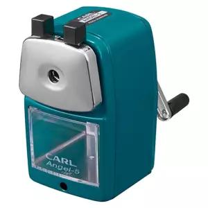 카알 연필깎이 ANGEL 5 그린디자인 문구 팬시 샤프너 깎는도구 학생 선물용 학원 학교