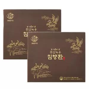 (동원) 홍삼녹용 침향환 2개 (30환 x 2개 / 침향 27퍼센트 함유)