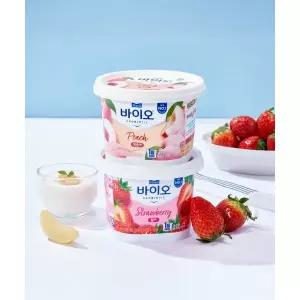 매장정품 MAEIL BIO 매일바이오 PROBIOTIC 요거트 400g 4입 혼합 (딸기 2입+복숭아 2입)