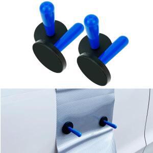 4Pcs 자동차 랩 그리퍼 자석 홀더 탄소 섬유 필름 해결사 도구 로그인 그래픽 비닐 액세서리 만들기