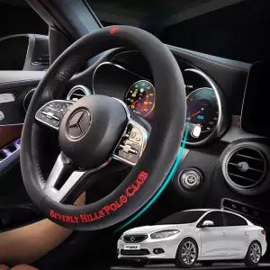 SM3 부드러운핸들커버 비버리힐즈폴로프리미엄 논슬립 논카바 자동차 차량용 운전대 부드러운