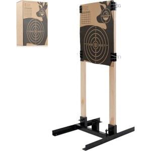 사격 타겟 훈련 전동 표적 실내 양궁 스테인레스 용품 펜싱 강철 반신 타켓 도구 표적타겟