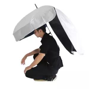 입는우산 차광 야외 텃밭 양산 농사 배낭 핸즈프리