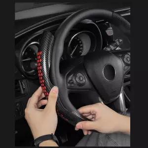 논슬립 그립감 UP 실리콘 자동차 핸들커버 차량용 보호커 미끄럼방지 감싸기 교체 논커