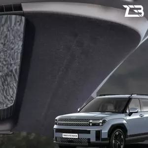 디 올뉴 싼타페 MX5 트렁크 펠트 커버 스크래치 방지차량가드 보호 긁힘 부착형 붙이는 점착