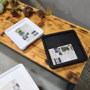 남영 (정사각)5호 (내경347 외경389mm) 서랍 물받침 화분대받이 화분리 바침대 거치대 받침대 선반 리대 다