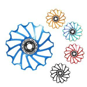 호환 ENLEE11T/13T Jockey Wheel Rear Derailleur 자전거 베어링 풀리 MTB Mountain Bike 알루미늄 합금 가