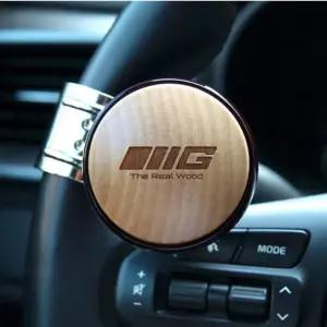 삼진 제노바 리얼우드 파워핸들 핸들봉 국내생산자동차 핸들 차량 운전보조도구 편의도구