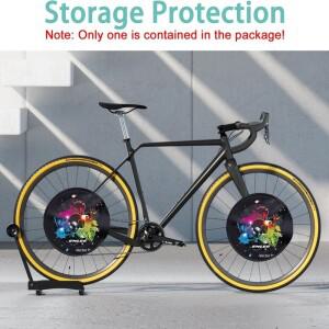 호환 자전거 디스크 브레이크 청소 보호 커버 안티그라임 가드 휠산악 세척 유지보수 도구